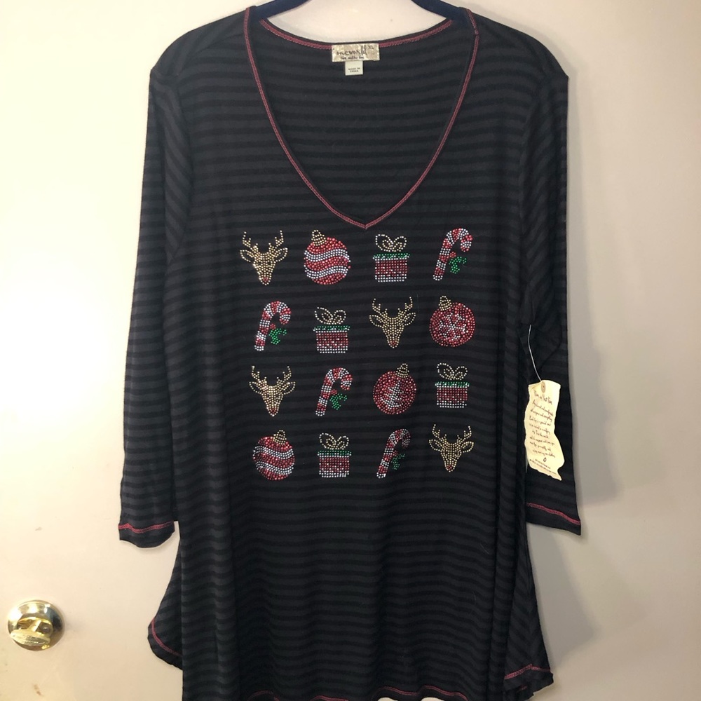 Womens Christmas Tunic - Size XL